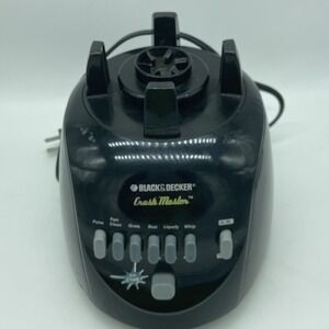 Black & Decker Crush Master Blender Base Only Black 10-Speed BL10450HB Works